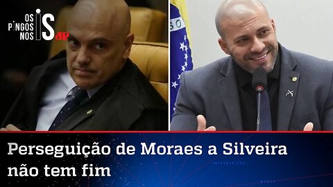 Moraes dobra a aposta e impõe nova multa a Daniel Silveira