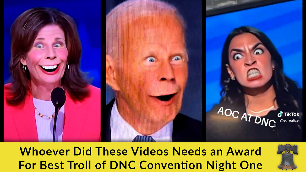 Whoever Did These Videos Needs an Award For Best Troll of DNC Convention Night One