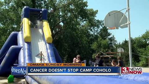 Cancer doesn't stop summer at Camp Coholo