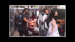 Katrina Kaif & Arjun Kapoor Snapped At Ramesh Taurani&rsquo