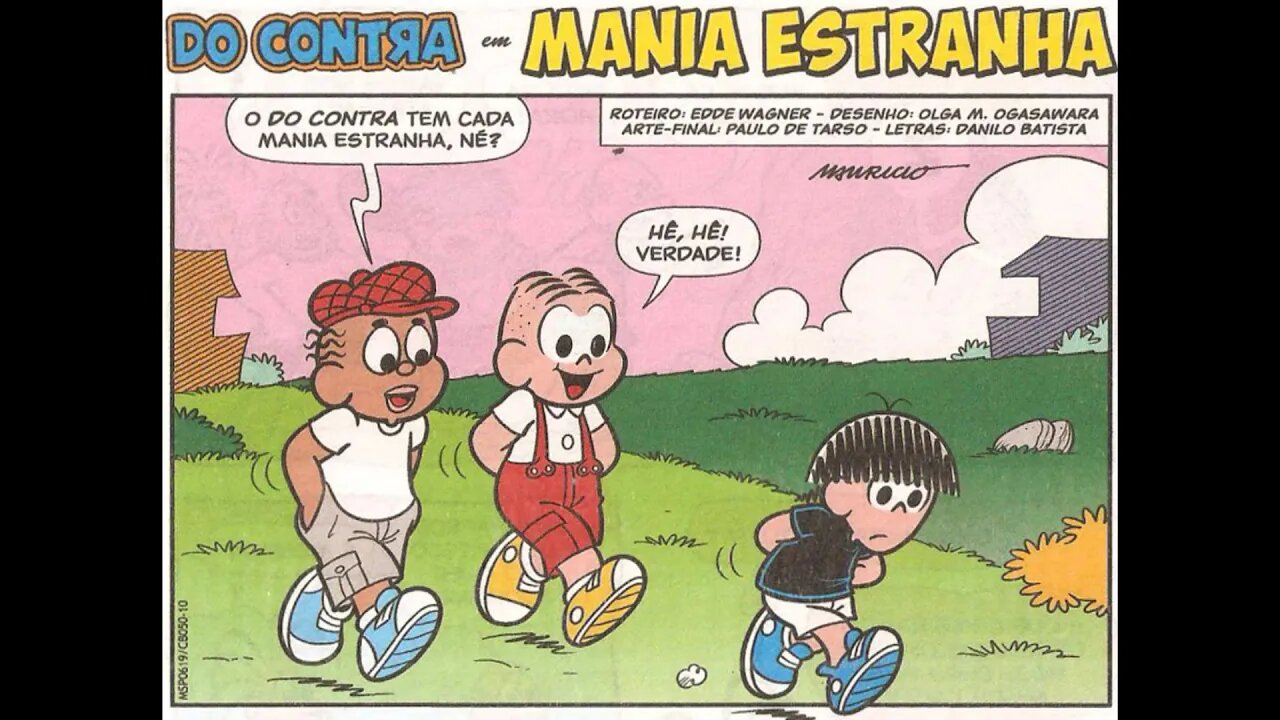 Do Contra em-Mania estranha | Gibis do Rapha 2