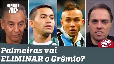 O Palmeiras vai ELIMINAR o Grêmio da Libertadores? Veja DEBATE!