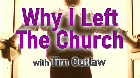 Why I Left The Church - Tim Outlaw on LIFE Today Live