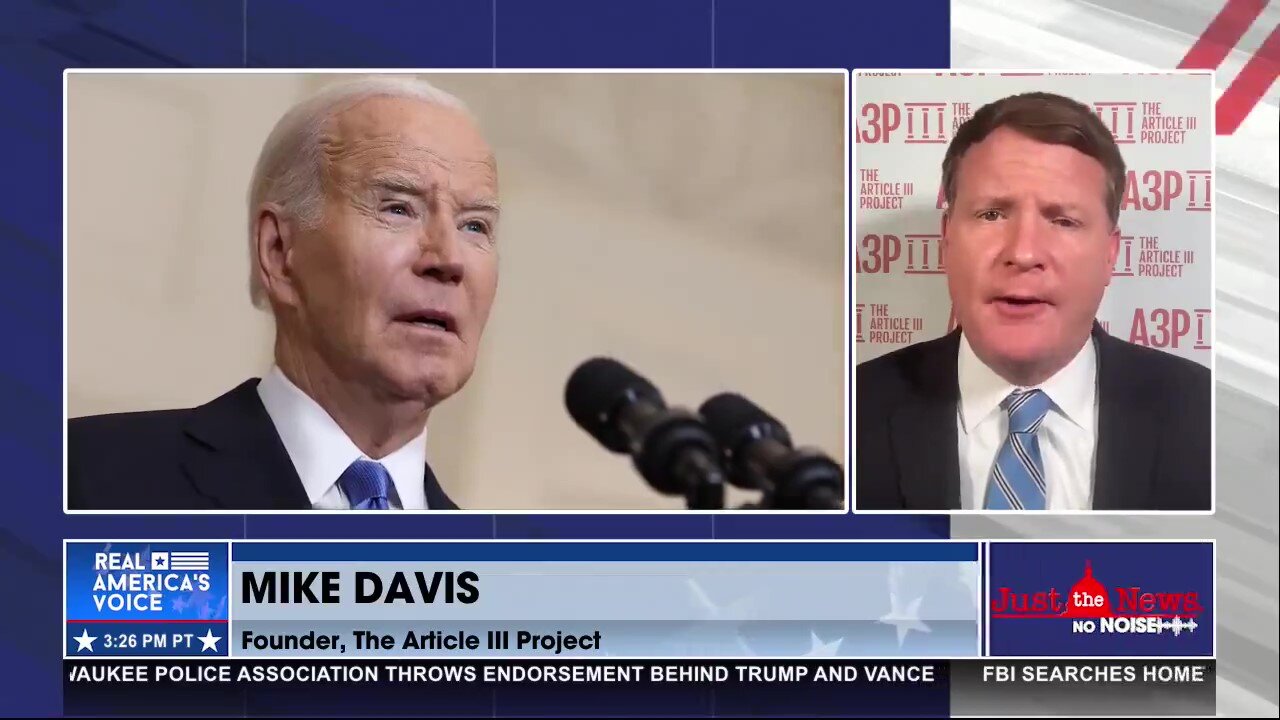 ‘Joe Biden should sit this one out’: Mike Davis slams hypocrisy of Biden demanding new SCOTUS ethics