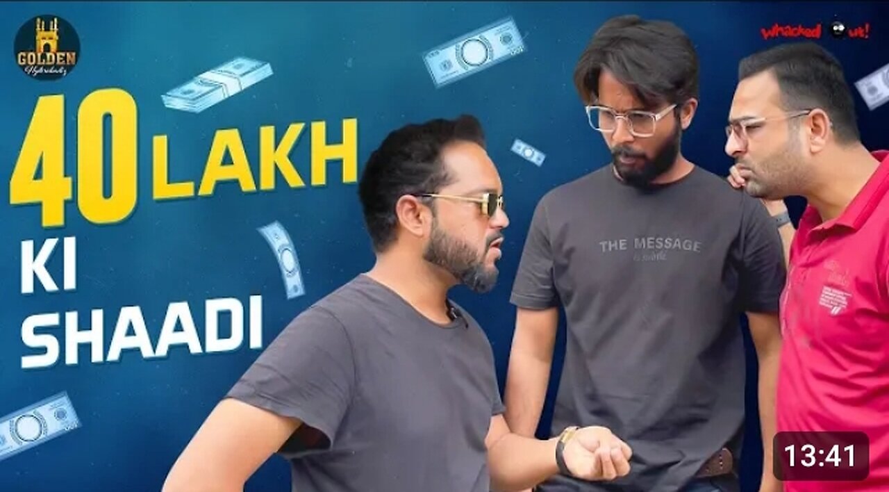 40 lakh ki shadi | funny comedy | funny videos | Hyderabadi comady | golden comedy
