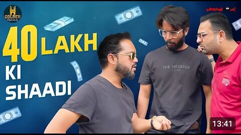 40 lakh ki shadi | funny comedy | funny videos | Hyderabadi comady | golden comedy