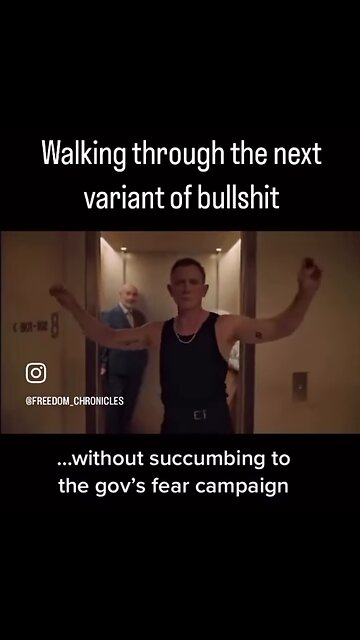 Me Walking Thru the Next Variant BullSh*t 😎