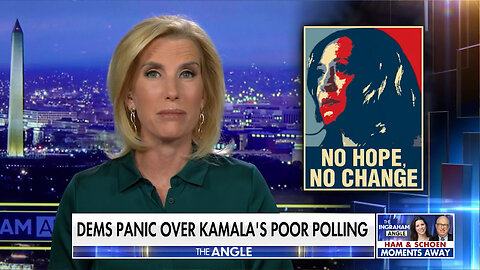 Laura Ingraham: This Poll Shows 'Stomach-Churning Trend Lines' For Kamala Harris