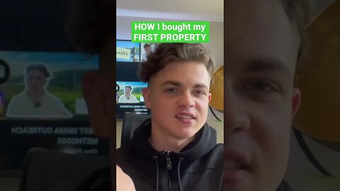 HOW I bought my FIRST PROPERTY - watch the full video on my channel