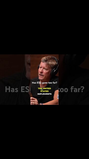 Has ESG investing gone too far? Could it lead to a social credit system in the US? #finance #esg