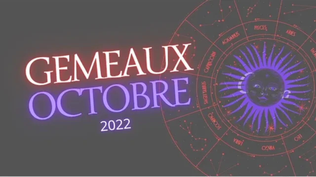 #GEMEAUX - OCTOBRE 2022 - ** ON BRISE LA GLACE **