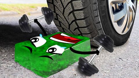 Experiment Car vs Jelly ,Toothpaste, Coca Cola | Crushing Crunchy & Soft Things by Car - Luxy Cars