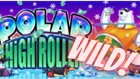 NICE RUN ON A #VGT POLAR HIGH ROLLER, WITH A SURPRISE! 🟥 #casino #redscreen #gambling #slots