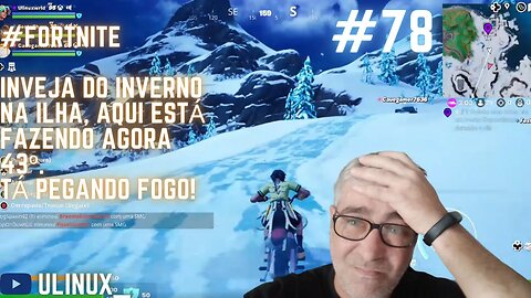 Inveja do inverno na ilha, aqui faz agora 43º. Tá pegando fogo!