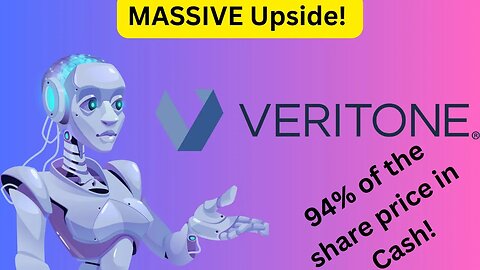 This Ai stock ($VERI) has 94% of its maketcap in CASH, MASSIVE upside!