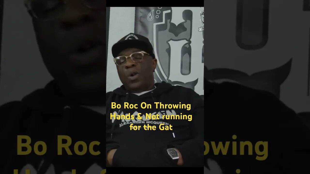 Bo Roc On Cowards Running For The Stick instead of Throwing Hands