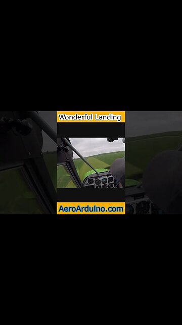 Amazing #Landing in #Green Field #AeroArduino #Aviation #Flying