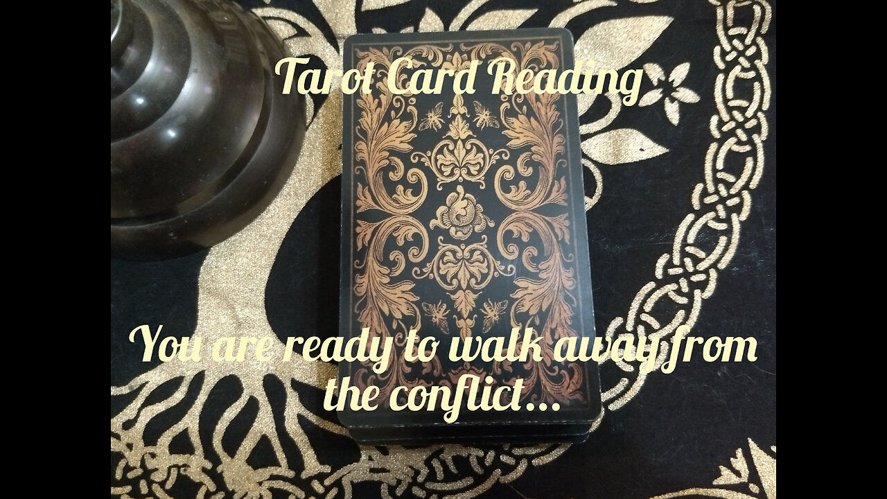 Tarot Card Reading (September 3, 2024): Walking away from the Conflict