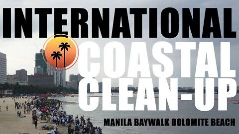 10,000,000 Volunteers at the Manila Baywalk Dolomite Beach! (Not Really, but ... WOW!)