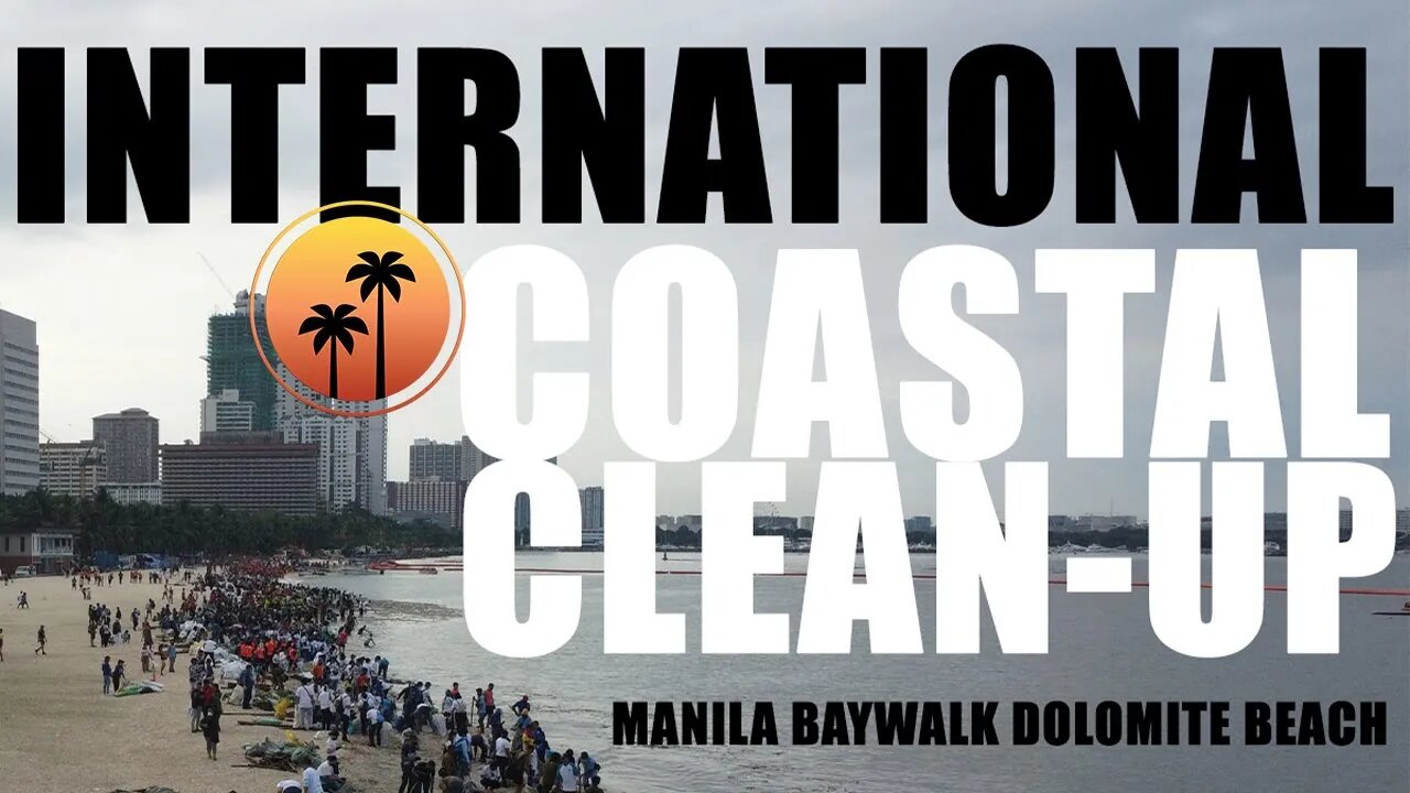 10,000,000 Volunteers at the Manila Baywalk Dolomite Beach! (Not Really, but ... WOW!)