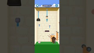 rescue cut rope puzzle 😎 #shorts