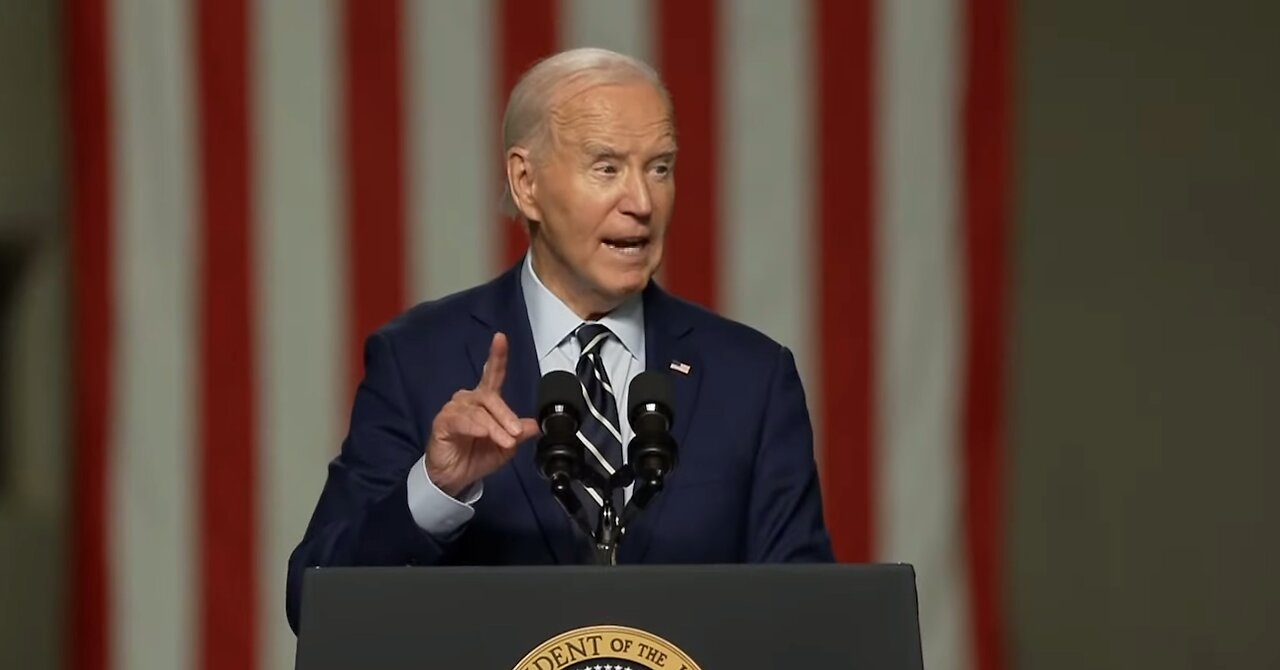 PROTECTING KIDS FROM BRAIN DAMAGE! Biden mocks Trump, Johnson - WI Event