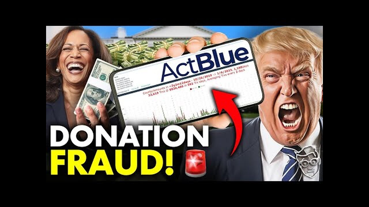 Multi-MILLION Dollar Democrat Fundraising FRAUD UNMASKED