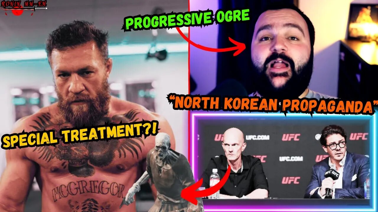 PROGRESSIVE OGRE claims UFC put out "NORTH KOREAN PROPAGANDA" regarding USADA