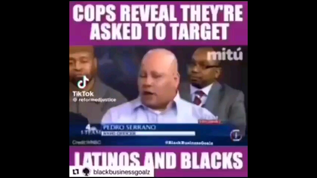 cops targeting blacks and Latinos