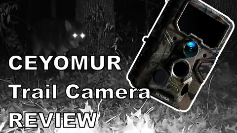 Ceyomur CY70 trail camera review video, audio, and images