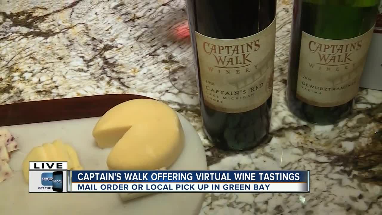 Captain's Walk Winery offering virtual wine tastings