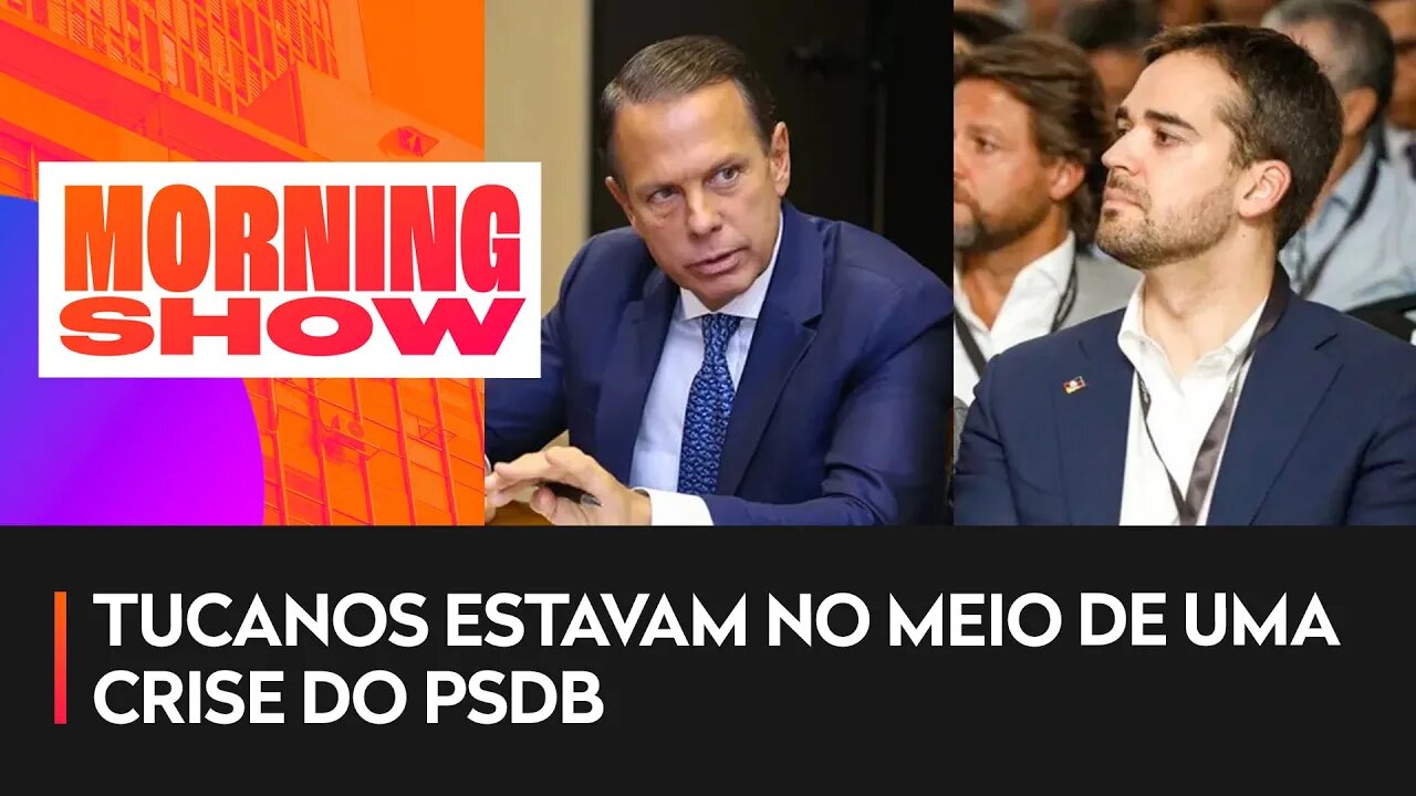 "O Doria falou pro Eduardo Leite que..." Veja o que aconteceu em encontro de tucanos