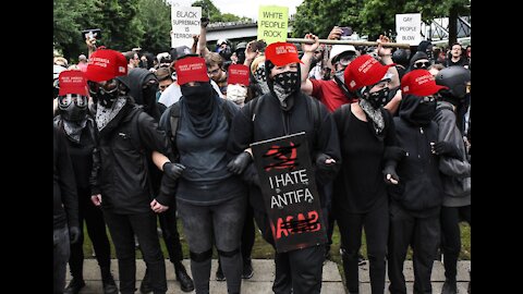 ANTIFA at the Capital in 2017