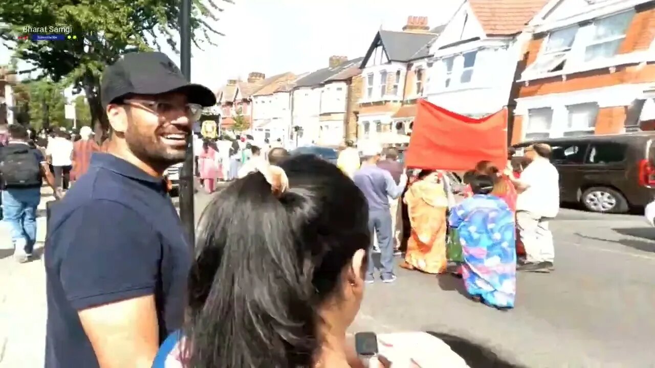 Hindu Festival Celebration Southall London UK