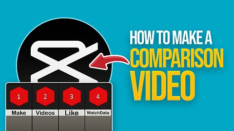 How to make a Comparsion Video in Capcut PC & Mac (2024) Easy Tutorial