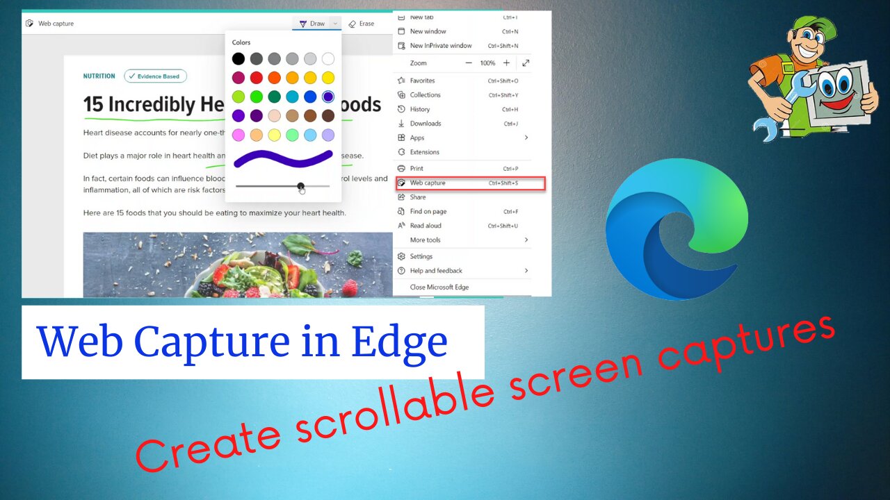 Web Capture in Edge