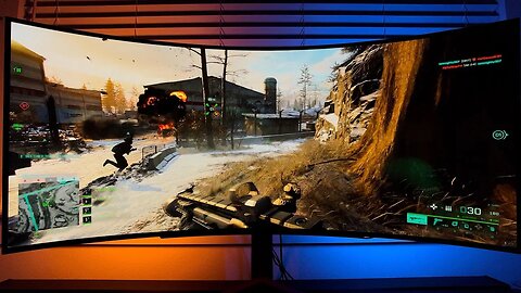Battlefield 2042 Season 5 - LG 45" ULTRAWIDE 240hz OLED Gaming Monitor - LG45GR95QE - RTX 4090