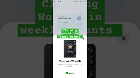 world Coin free coin weekly grants claim #crypto #worldcoin #wld #wldcoin #wld