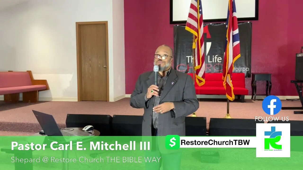 THURSDAY BIBLE FELLOWSHIP @ 7PM Restore Church