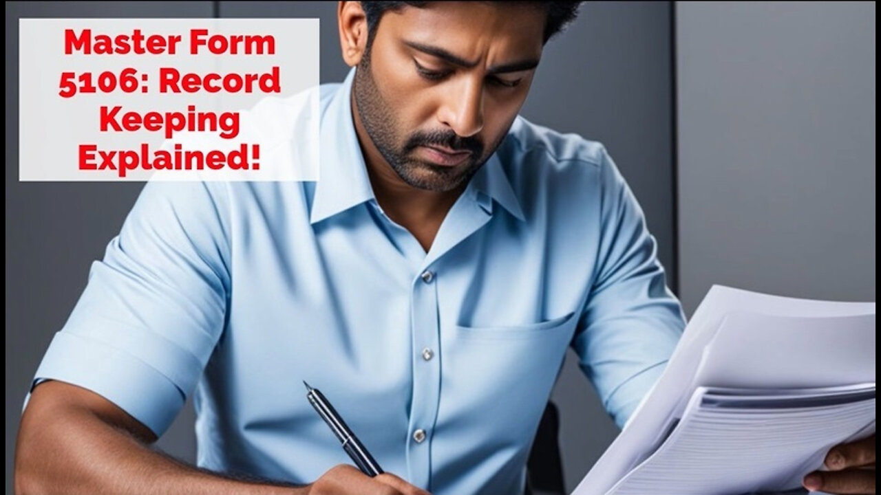 Mastering Record-Keeping: How Long to Keep Copies of Form 5106