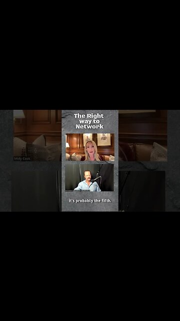 The RIGHT way to network #shorts