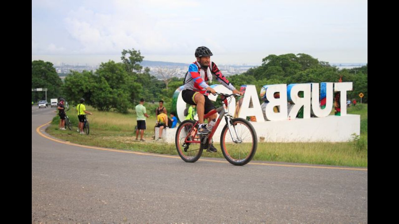 Video: Subida a Turbaco en bicicleta