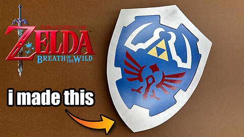 Making Link's Shield from Zelda - From Scratch