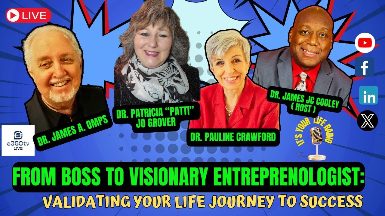 497 - "From Boss to Visionary Entreprenologist: Validating your Life Journey to Success."