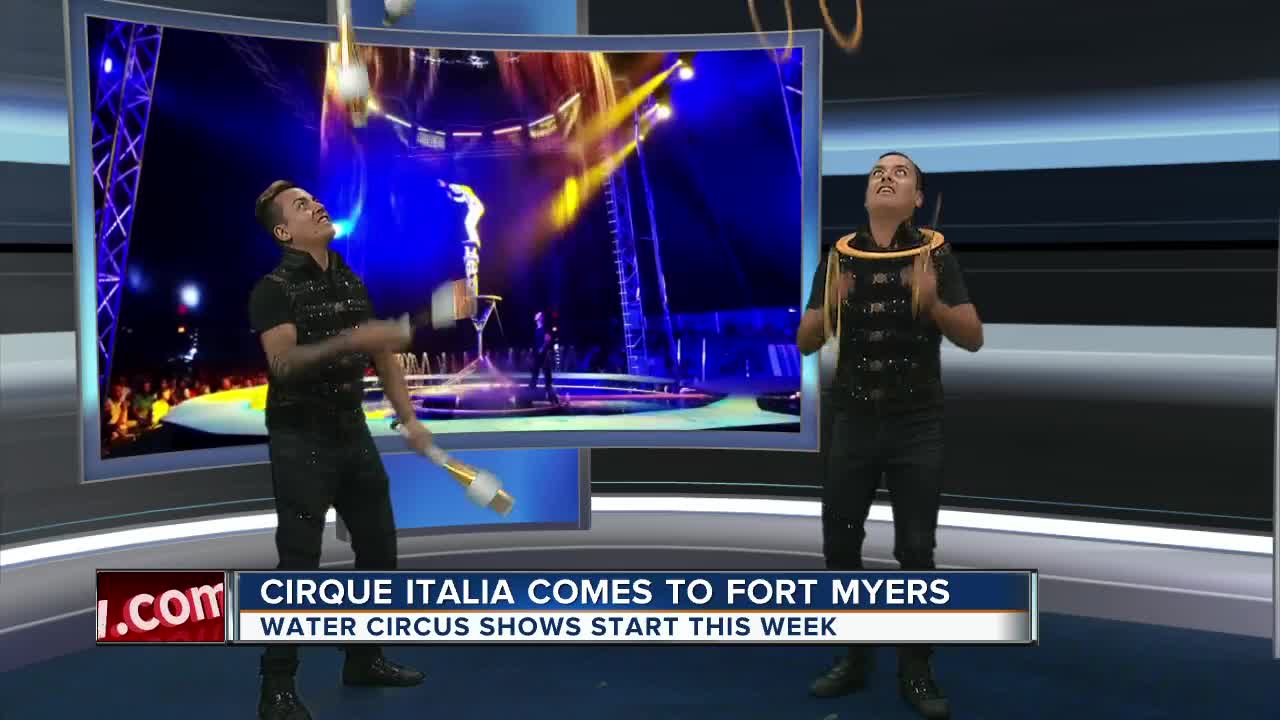 Italian Water Circus touring through Florida