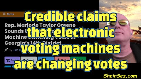 Credible claims that electronic voting machines are changing votes-685