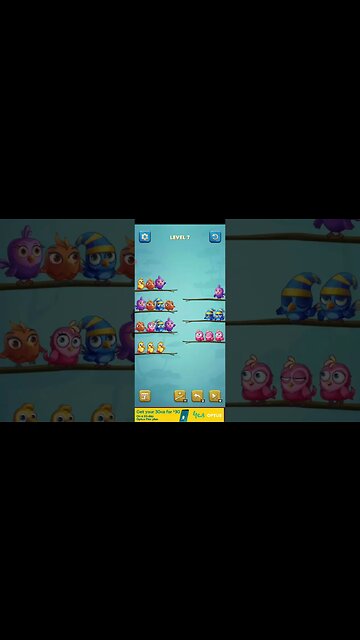Bird Sort Puzzle - Level 7