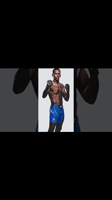 Israel Adesanya's nipple pre #UFC287...
