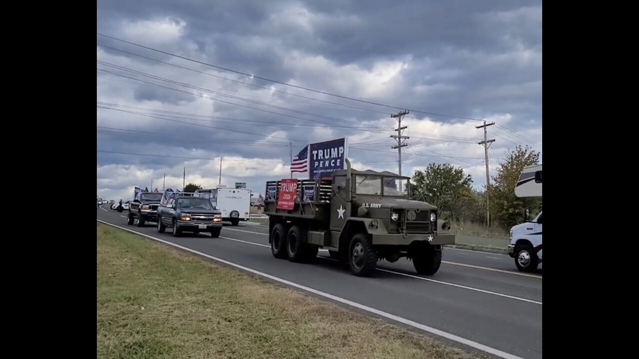 Pre-Election Trump Rally Woodstock VA