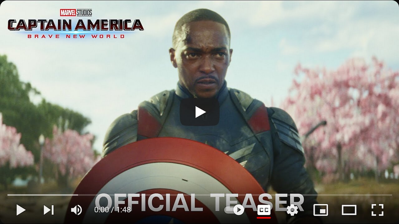 Captain America: Brave New World | Official Teaser | In Theaters February 14, 2025